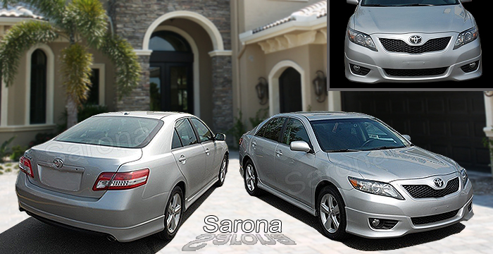 Custom Toyota Camry  Sedan Body Kit (2010 - 2011) - $980.00 (Manufacturer Sarona, Part #TY-045-KT)